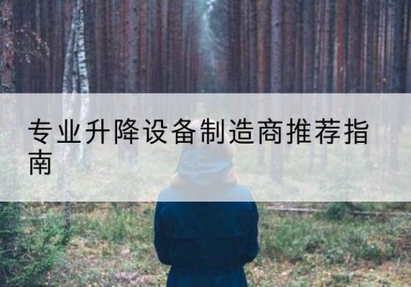 凤台电动剪叉升降平台厂家-专业升降设备制造商推荐指南